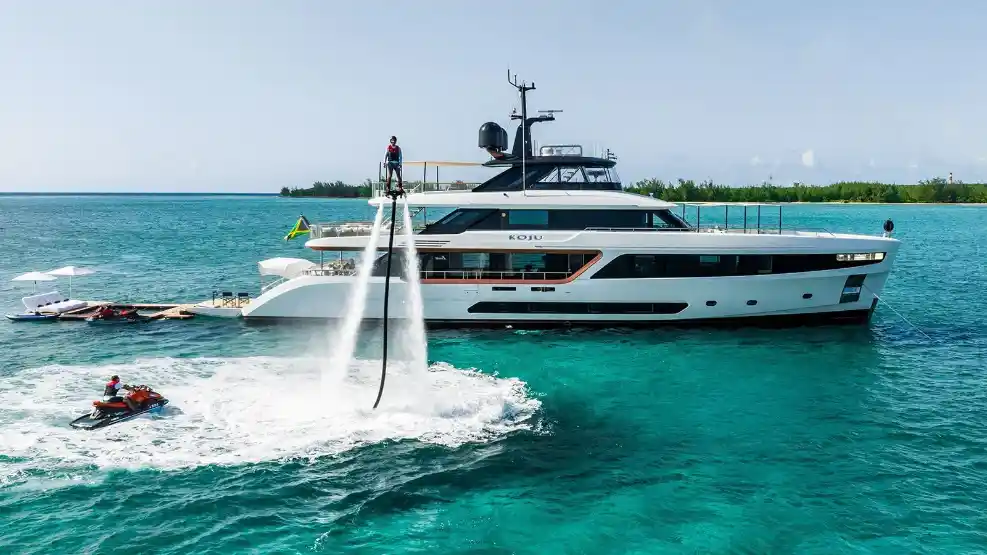 KOJU Luxury Charter Yacht by Benetti Watertoys